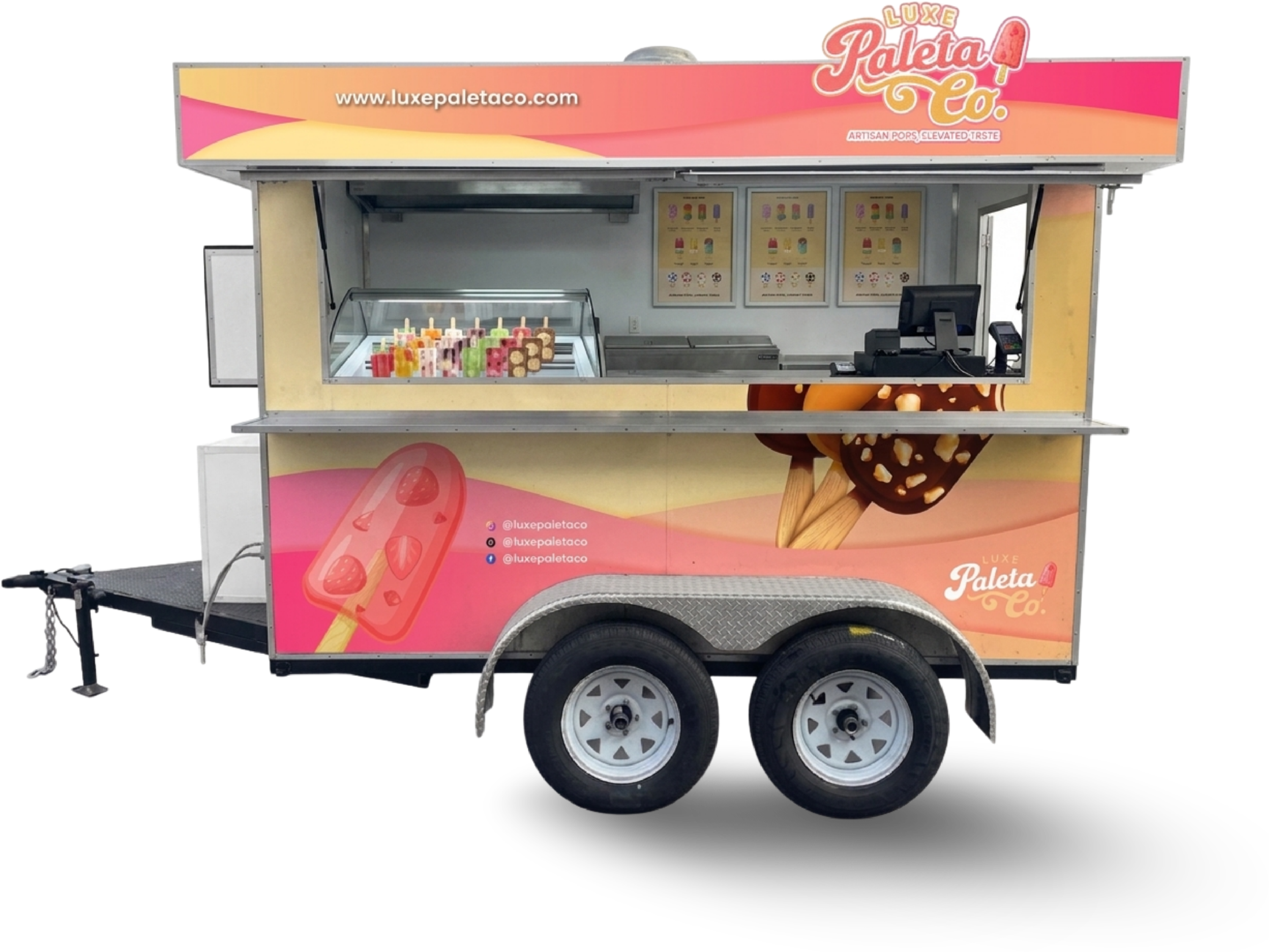 Luxe Paleta Co Trailer